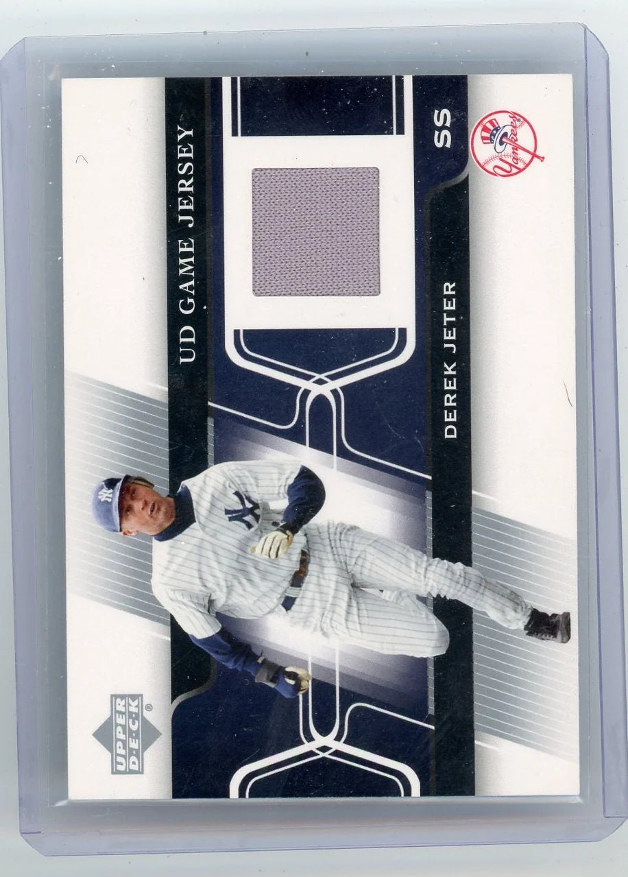 Derek Jeter 2005 Upper Deck Game Used Jersey Relic