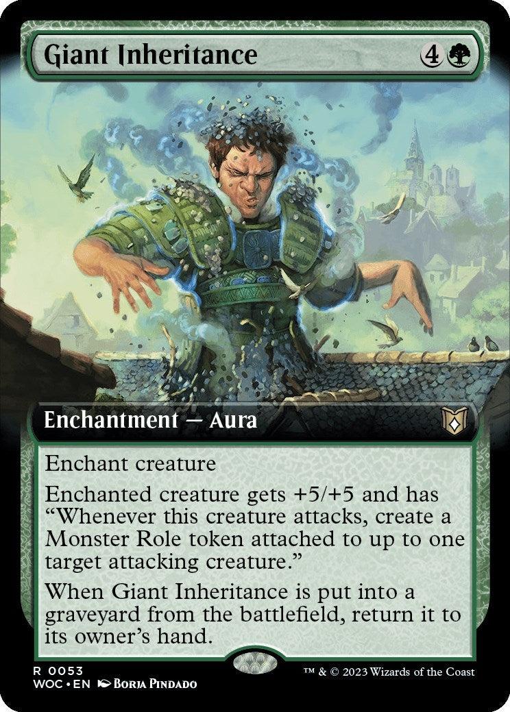 Giant Inheritance (Extended Art) (53) (Wilds of Eldraine)