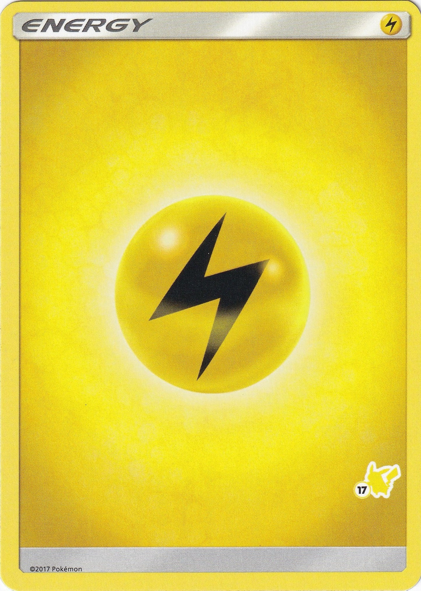 Lightning Energy (#17 Pikachu Stamped) (Battle Academy) (BTA)