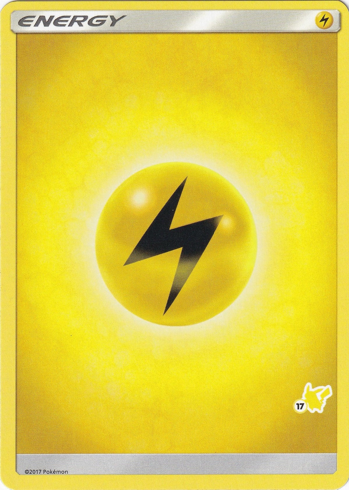 Lightning Energy (#17 Pikachu Stamped) (Battle Academy) (BTA)