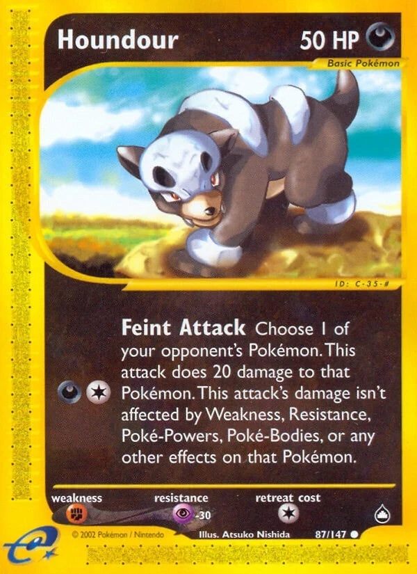Houndour (87) (087/147) (Aquapolis) (AQ)