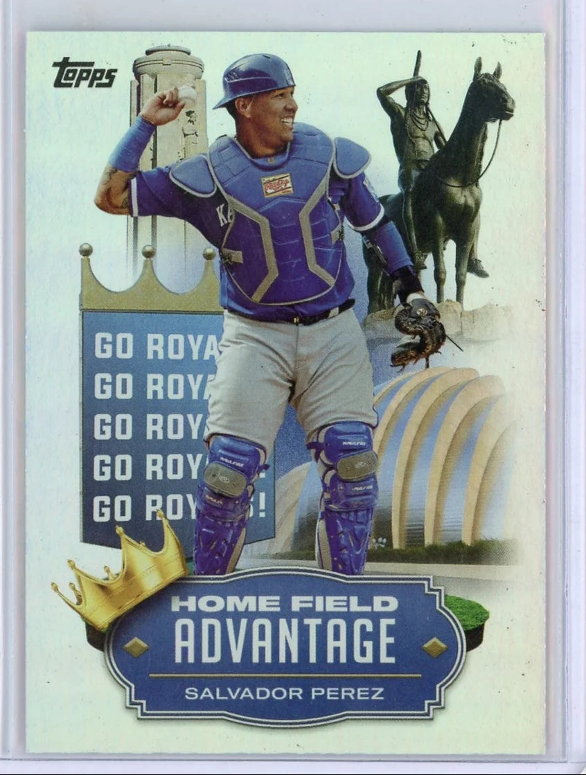 Salvador Perez 2023 Topps Update Series Home Field Advantage SSP