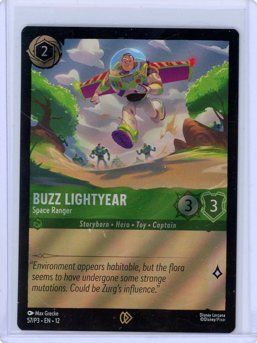 Buzz Lightyear Disney Lorcana EN-12 Promo #57