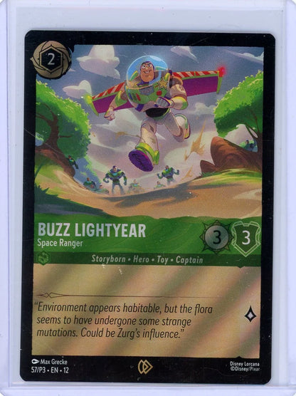 Buzz Lightyear Disney Lorcana EN-12 Promo #57