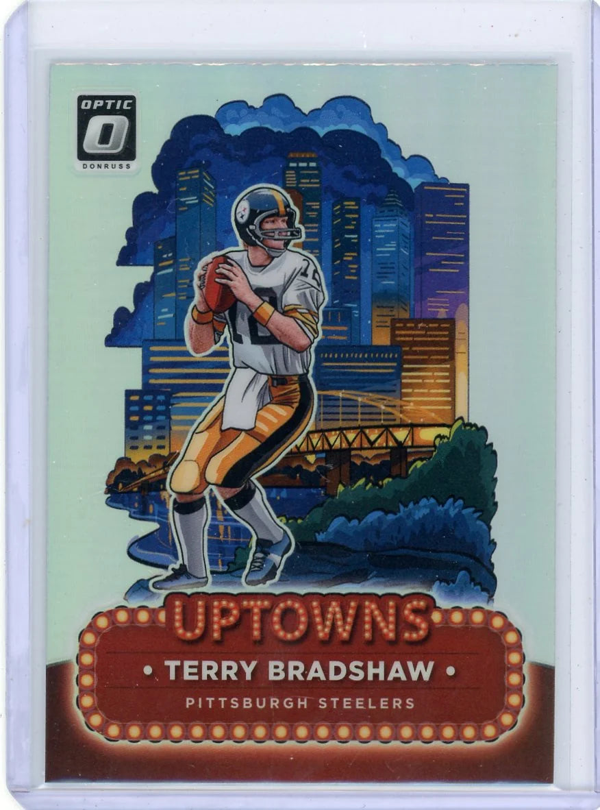 Terry Bradshaw 2024 Panini Donruss Optic Uptowns