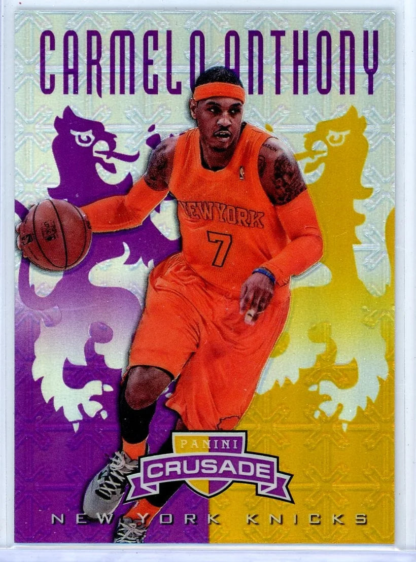 Carmelo Anthony 2012-13 Panini Crusade #'d 19/49