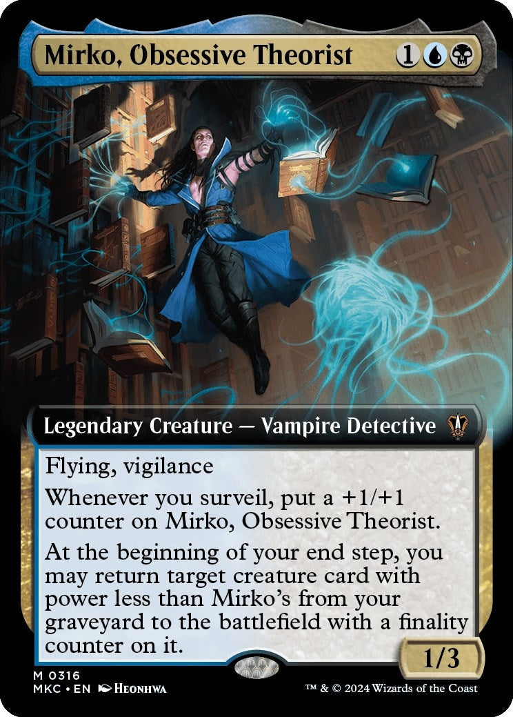 Mirko, Obsessive Theorist (Extended Art) (316) (Murders at Karlov Manor)