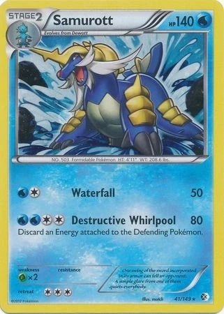 Samurott - 41/149 (Cosmos Holo) (041/149) (Blister Exclusives) (BLE)