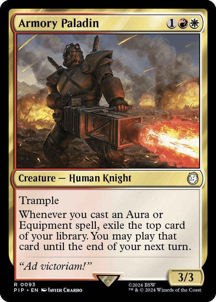 Armory Paladin (93) (Universes Beyond: Fallout)