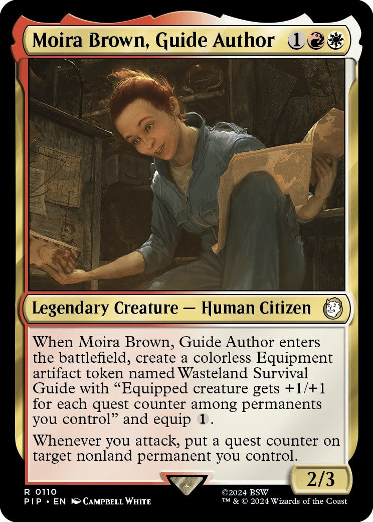 Moira Brown, Guide Author (110) (Universes Beyond: Fallout)