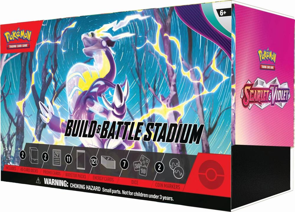Pokemon Scarlet & Violet Build & Battle Stadium Box