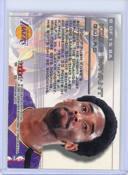 Kobe Bryant 2000-01 Fleer Premium Skilled Artists