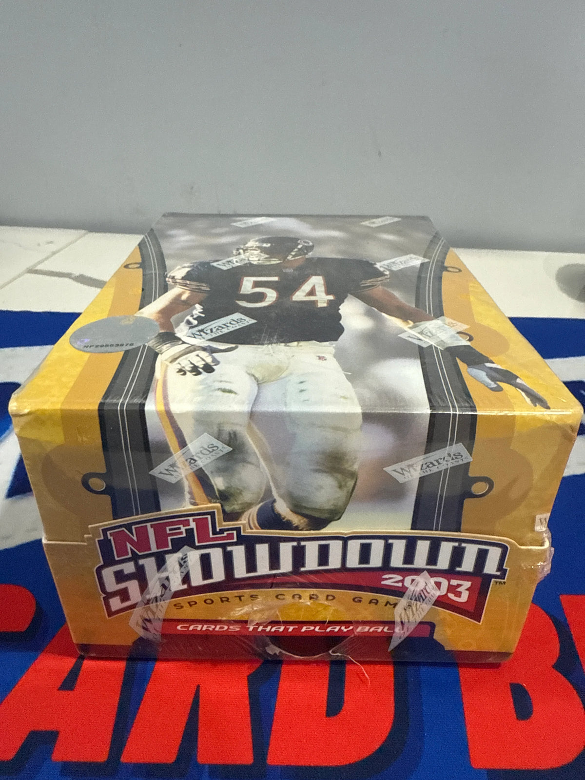 2003 NFL Showdown Sealed Draft Pack Display