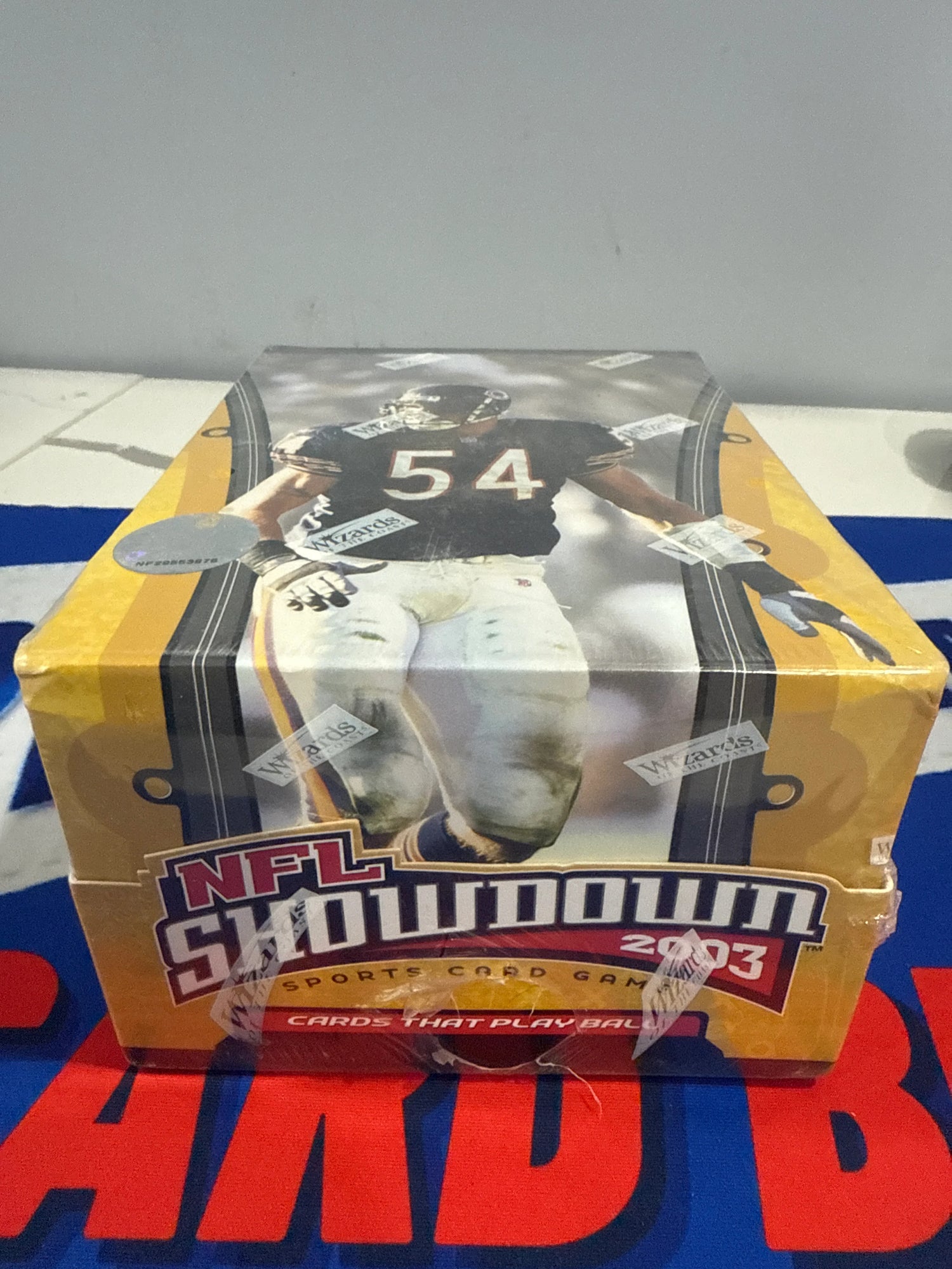 2003 NFL Showdown Sealed Draft Pack Display