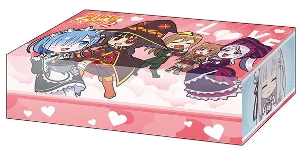 Bushiroad Storage Box Collection Vol.406: Isekai Quartet - Rem, Megumin, Shalltear, Visha, & Raphtalia