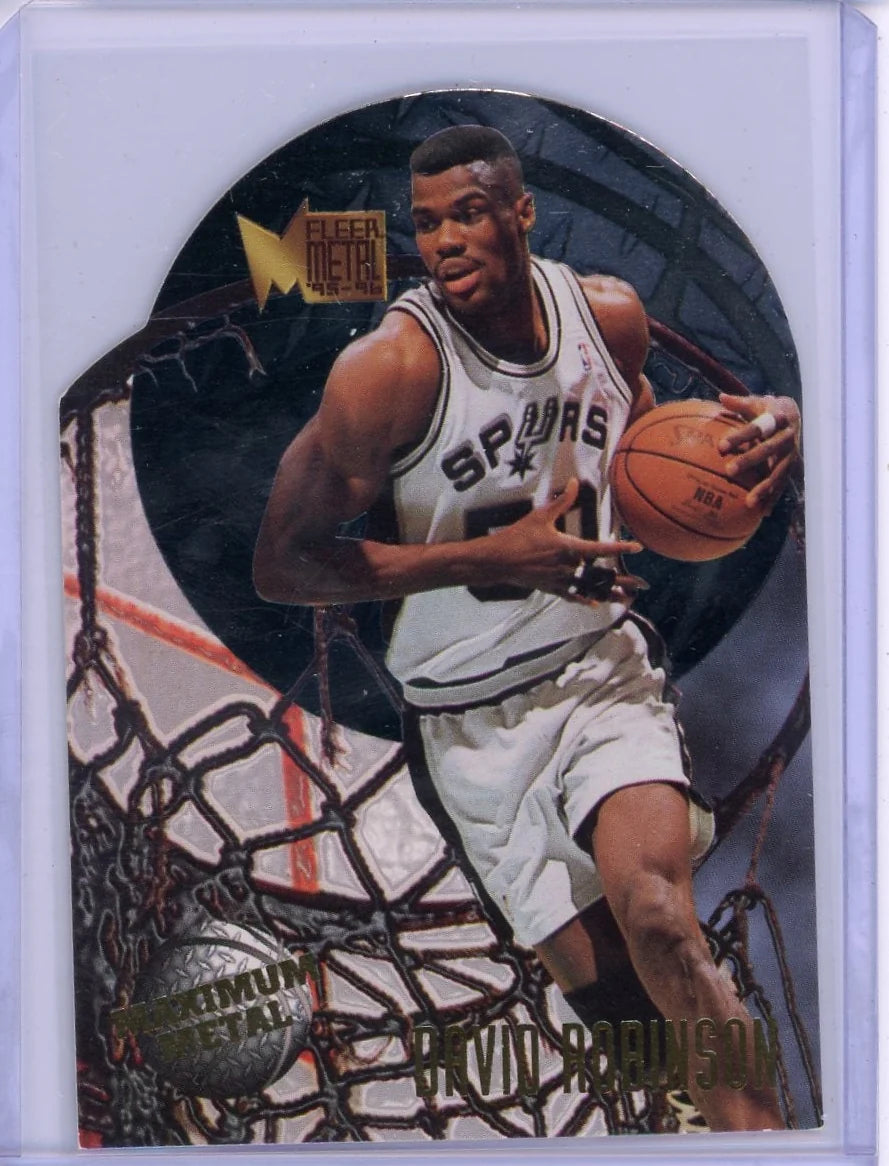 David Robinson 1995 Fleer Metal Maximum Metal Die-Cut