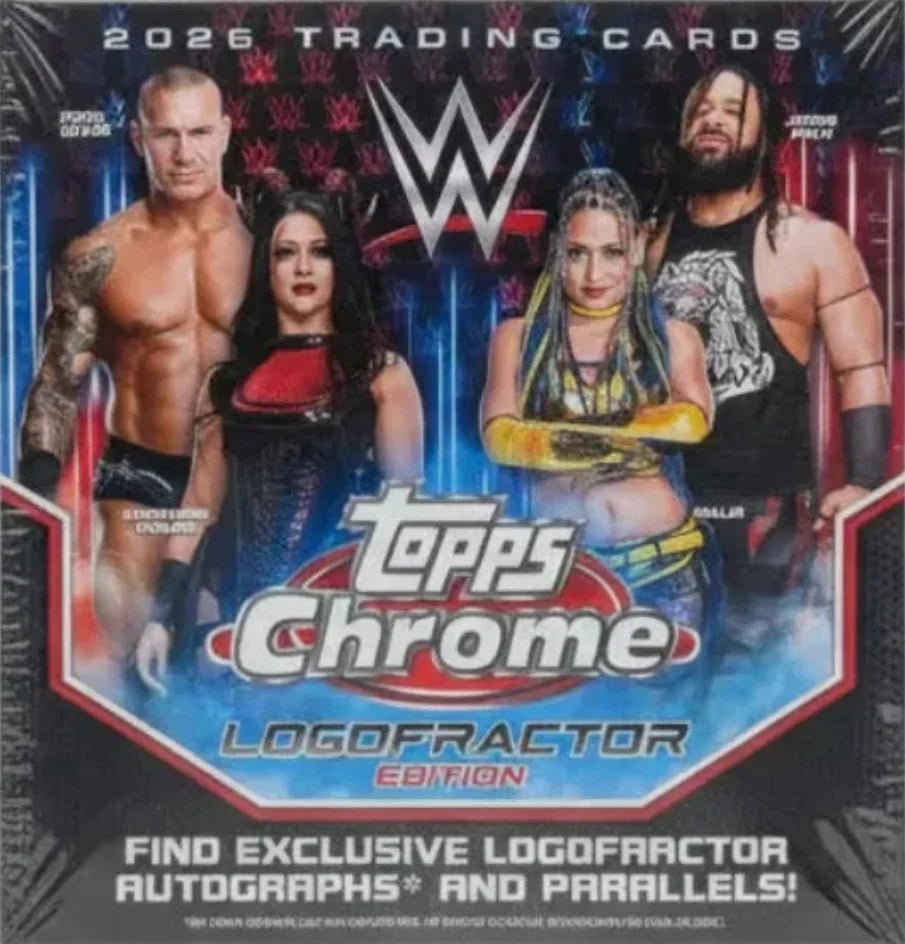 2026 Topps Chrome Logofractor WWE Box