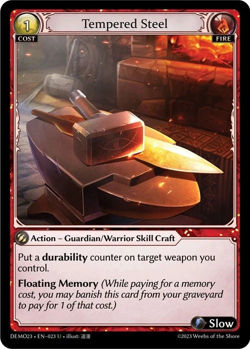 Tempered Steel (023) (2023 Demo Deck) (DEMO23)