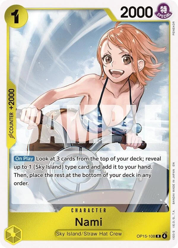 Nami (OP15-108) (OP15-108) (Adventure on Kami's Island) (OP15-EB04)