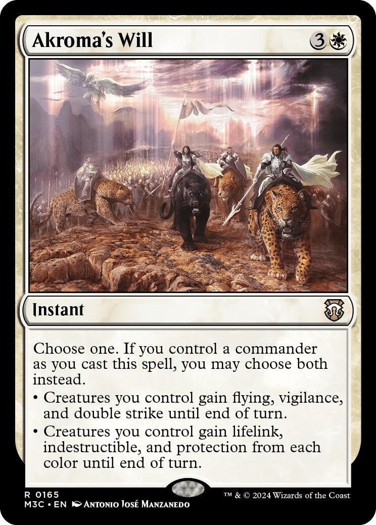 Akroma's Will (165) (Modern Horizons 3)