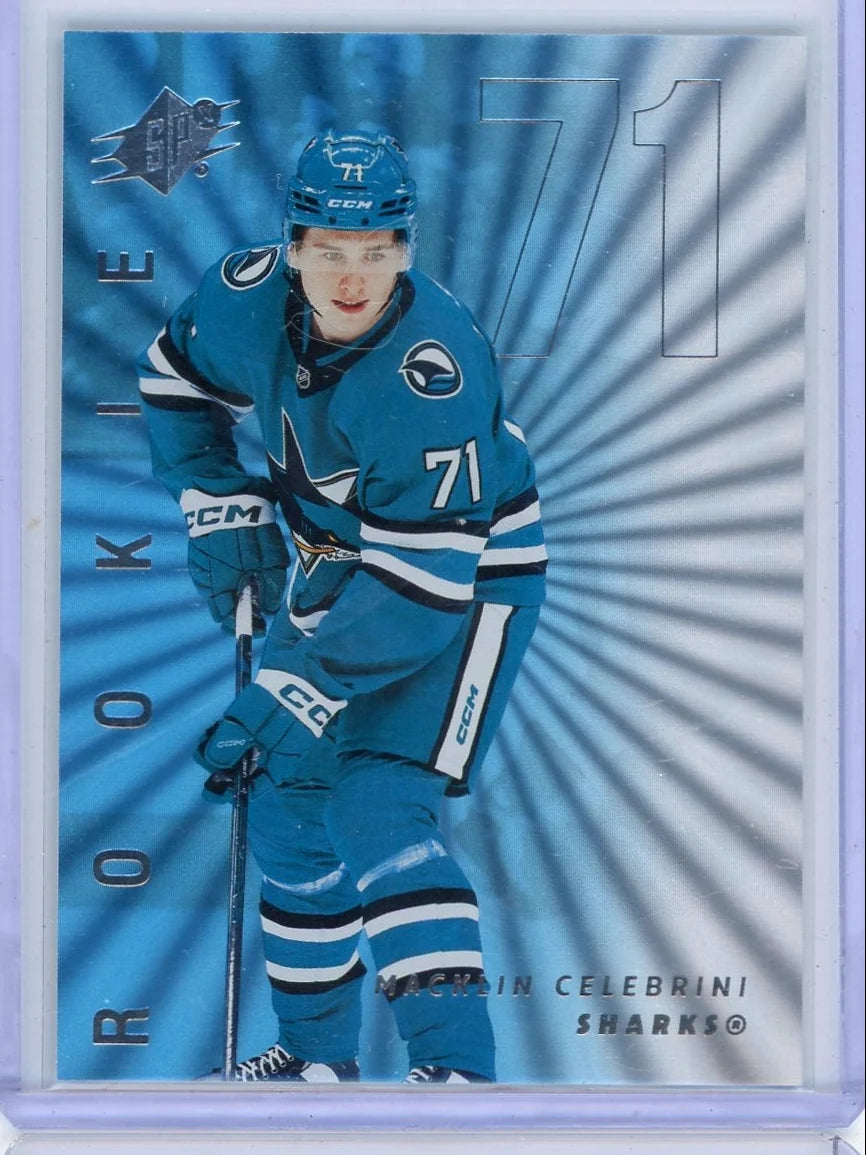Macklin Celebrini 2024-25 Upper Deck SPx RC #160
