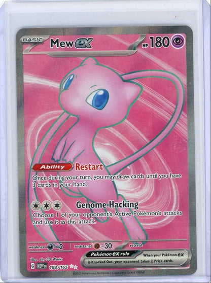 Mew ex Pokémon 151 Full-Art #193/165