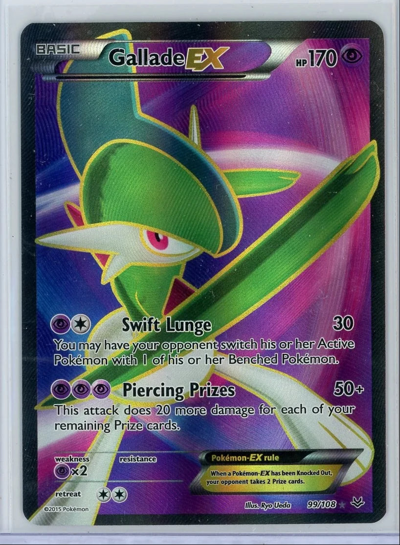 Gallade EX Pokémon XY Roaring Skies Full-Art #99/108