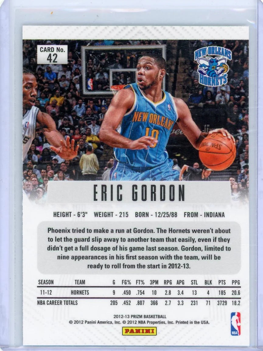 Eric Gordon 2012-13 Panini Prizm Silver