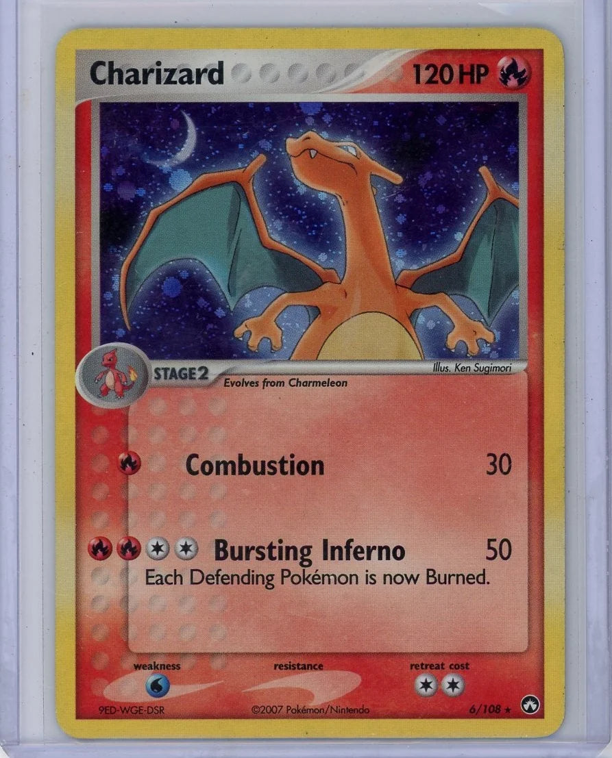 Charizard Pokémon Power Keepers Holo Rare #6/108