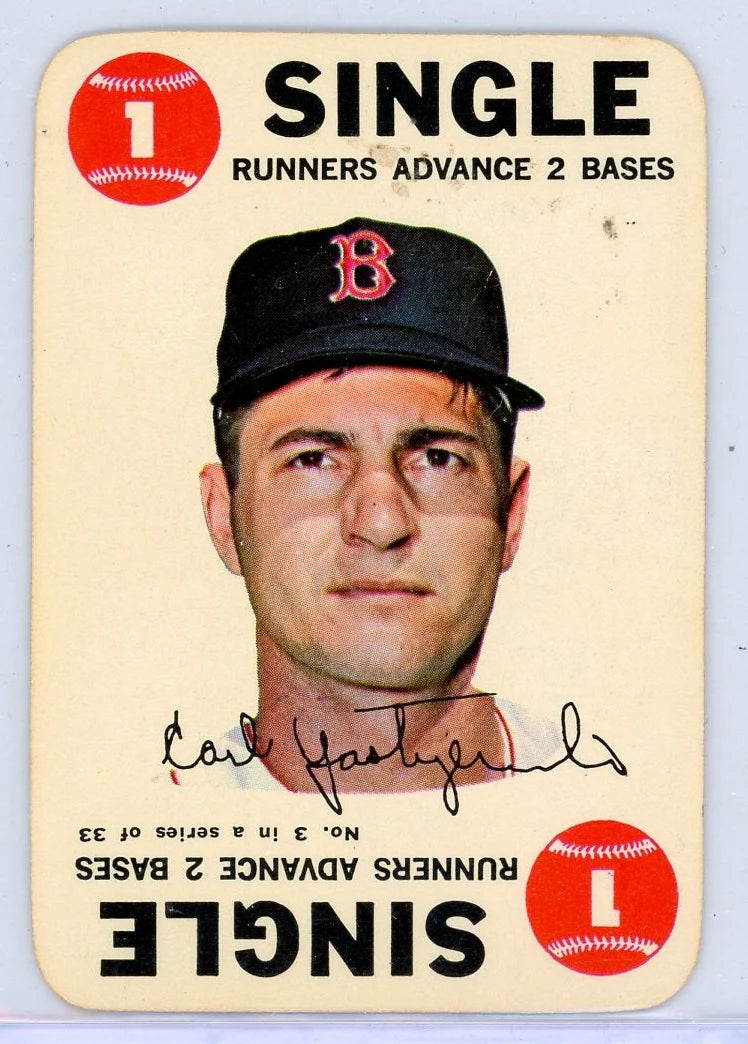 Carl Yastrzemski 1968 Playing Card "Single"