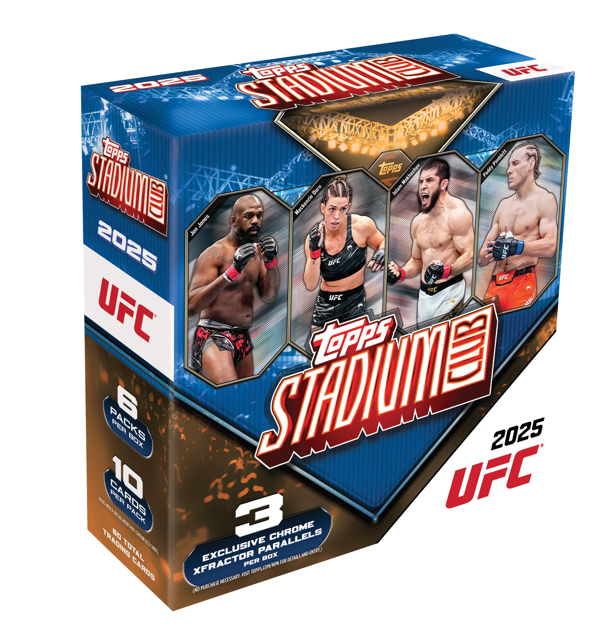 2025 Topps UFC Stadium Club Mega 20 Box Case