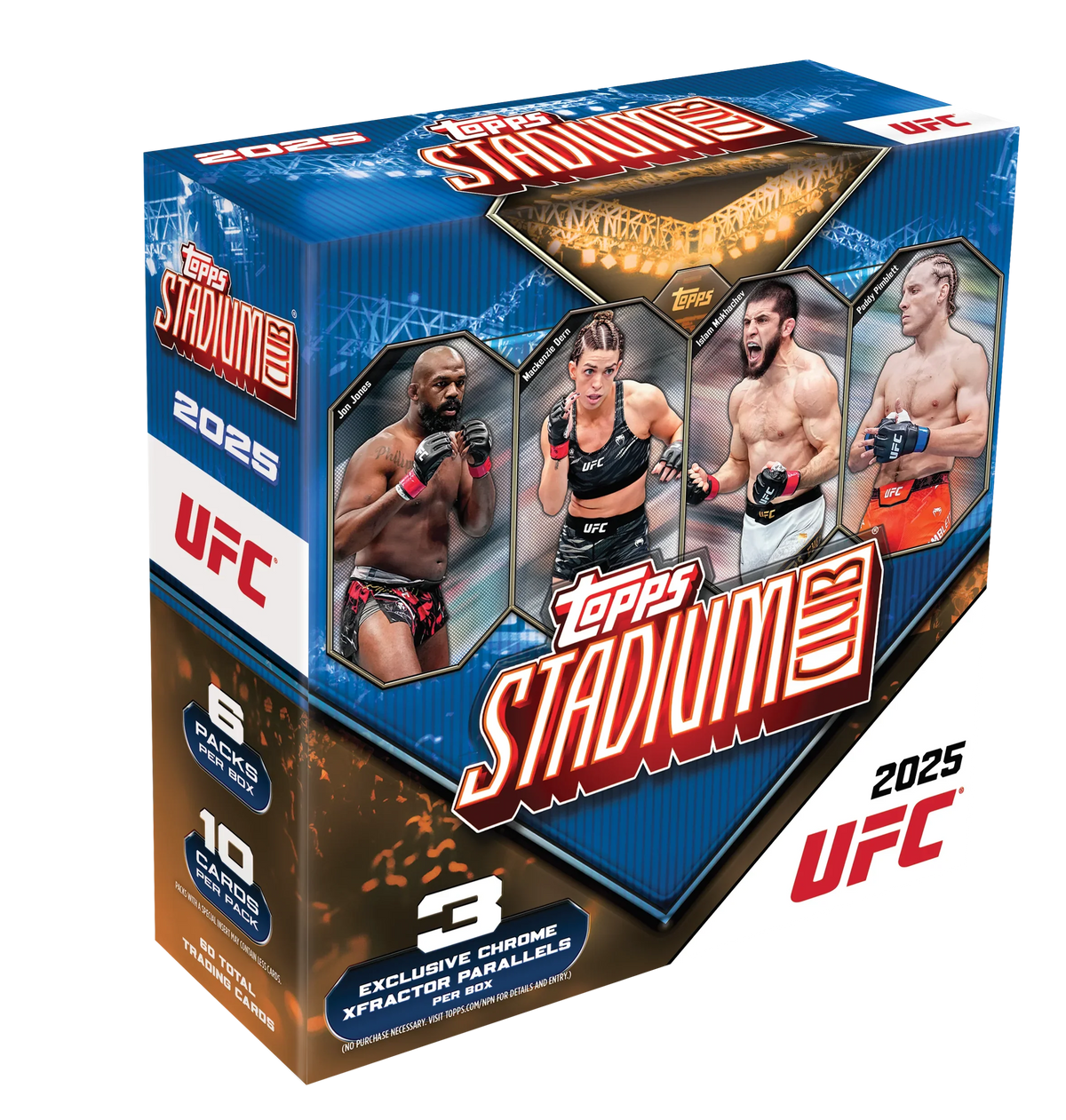 2025 Topps UFC Stadium Club Mega 20 Box Case