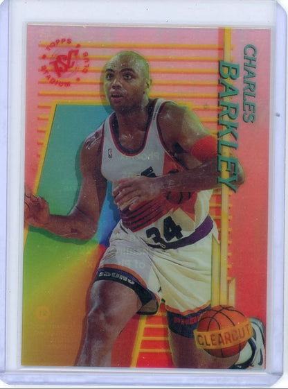 Charles Barkley 1994 Topps Stadium Club Clearcut #21