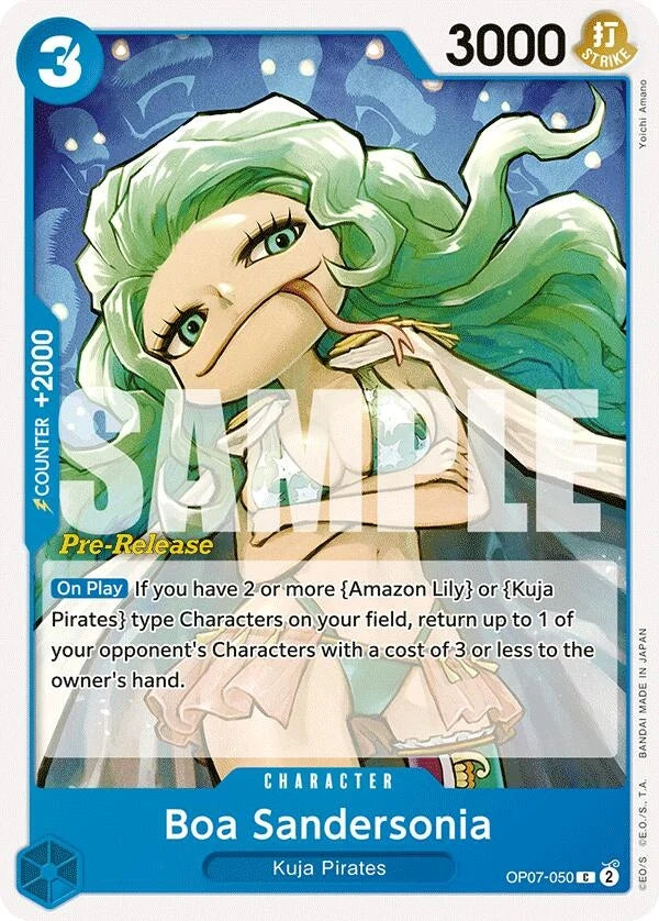 Boa Sandersonia (OP07-050) (500 Years in the Future Pre-Release Cards) (OP07 PRE)