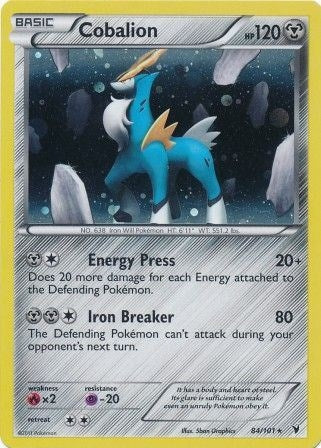 Cobalion - 84/101 (Cosmos Holo) (084/101) (Blister Exclusives) (BLE)