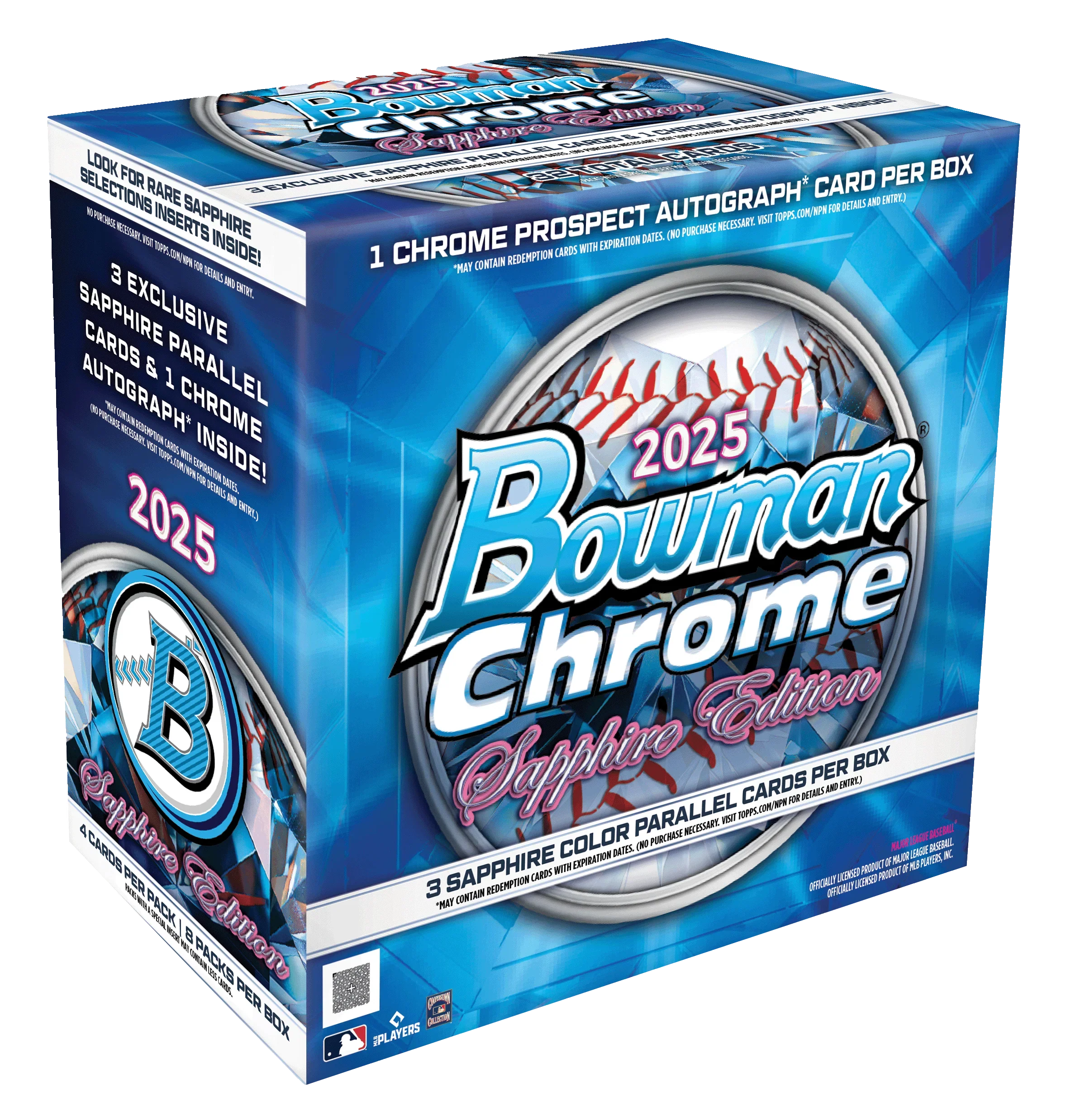 2025 Bowman Chrome Sapphire Baseball Hobby Box