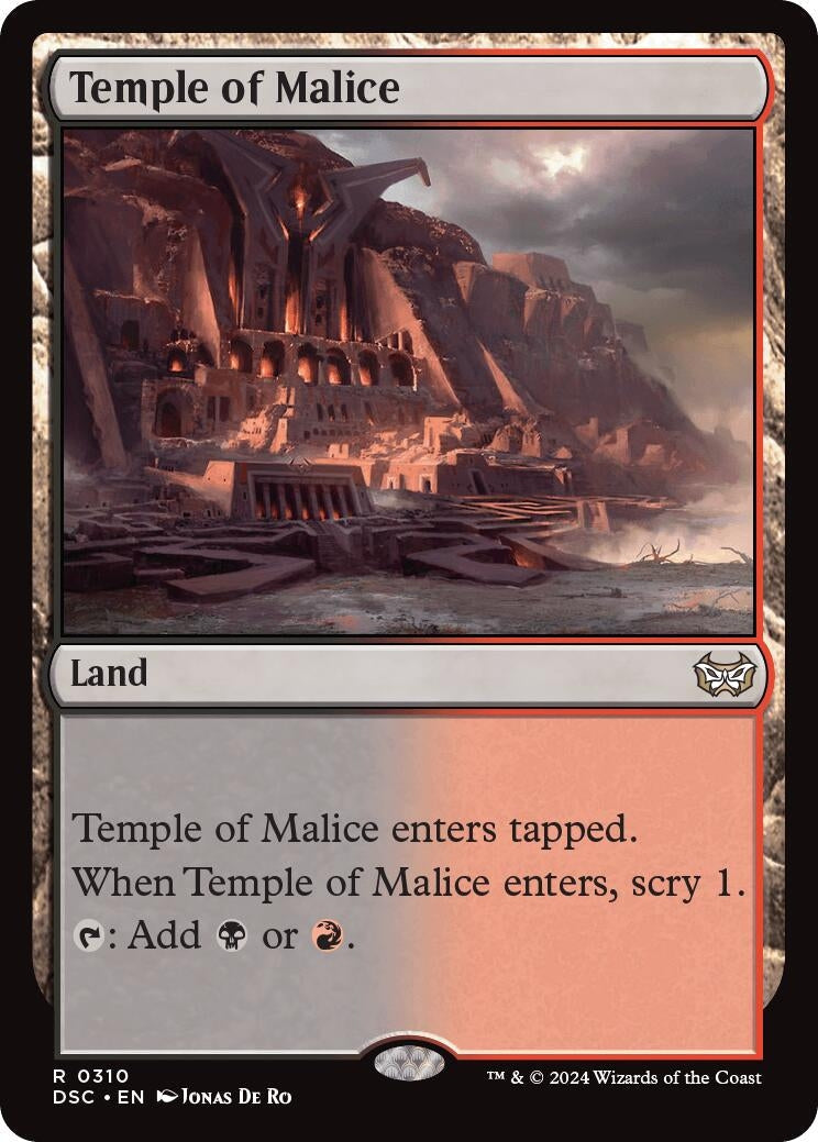 Temple of Malice (310) (Duskmourn: House of Horror)