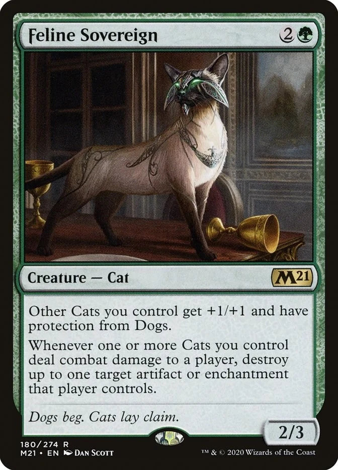 Feline Sovereign (180) (Core Set 2021)