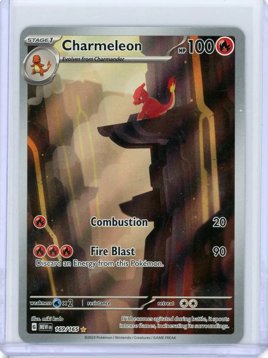Charmeleon Pokémon 151 Illustration Rare #169/167