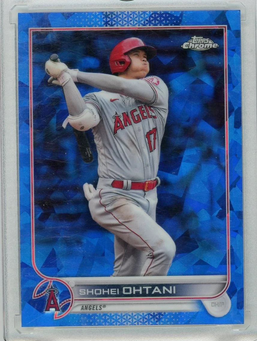 Shohei Ohtani 2022 Topps Chrome Sapphire #1