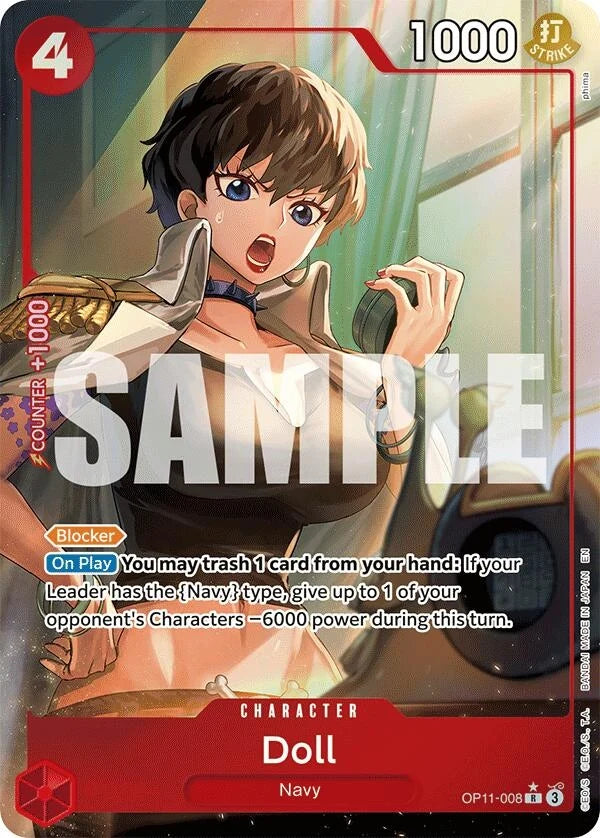 Doll (Alternate Art) (OP11-008) (A Fist of Divine Speed) (OP11)