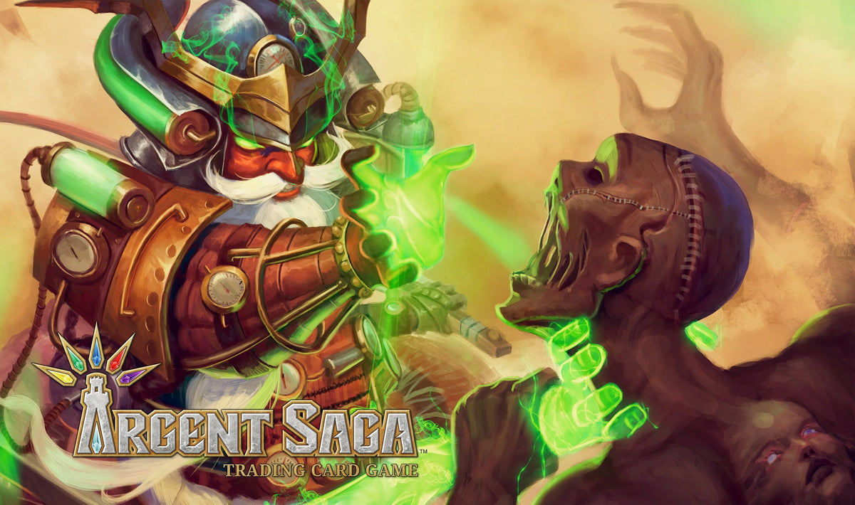 Argent Saga TCG Rubber Playmat - Omega Magic: Kaze
