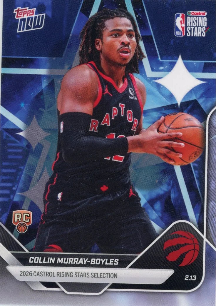 Collin Murray-Boyles 2026 Topps NOW Rising Stars rookie card #RS13