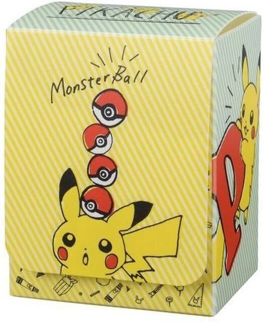 Pokemon Center Japan Exclusive: Pikachudrawing Deck Box