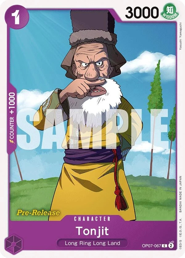 Tonjit (OP07-067) (500 Years in the Future Pre-Release Cards) (OP07 PRE)