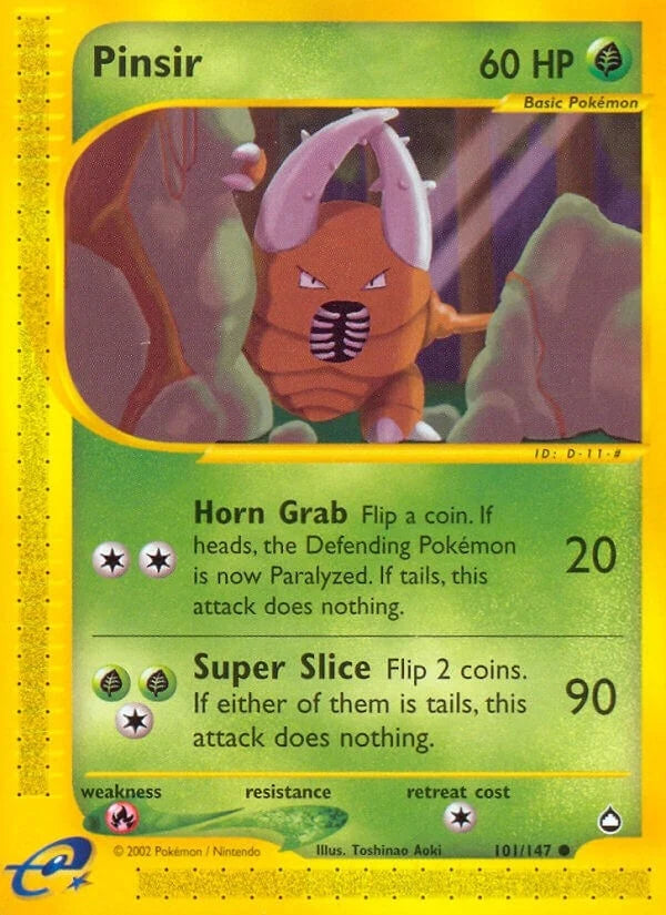 Pinsir (101/147) (Aquapolis) (AQ)