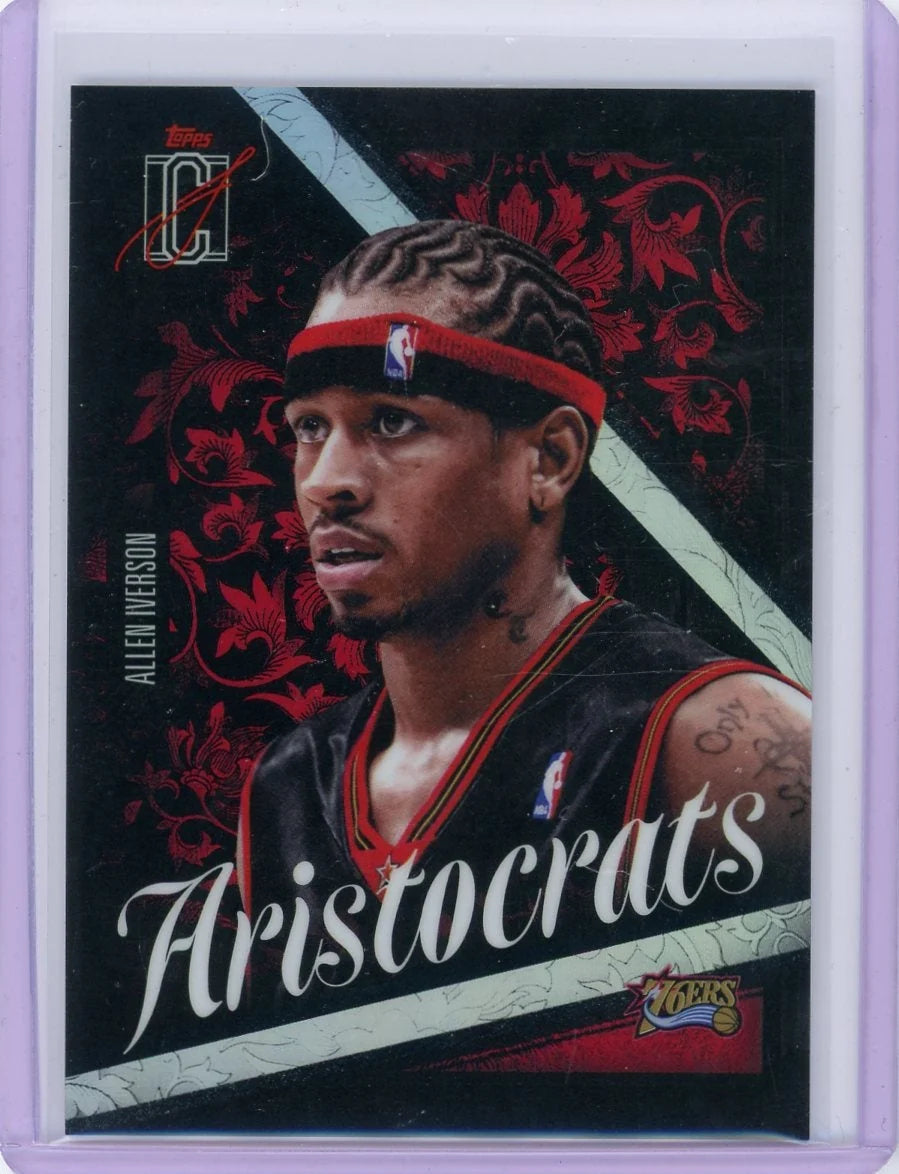 Allen Iverson 2025-26 Topps Signature Class Aristocrats SSP