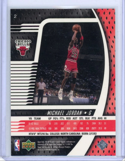 Michael Jordan 1999 Upper Deck Ionix #2