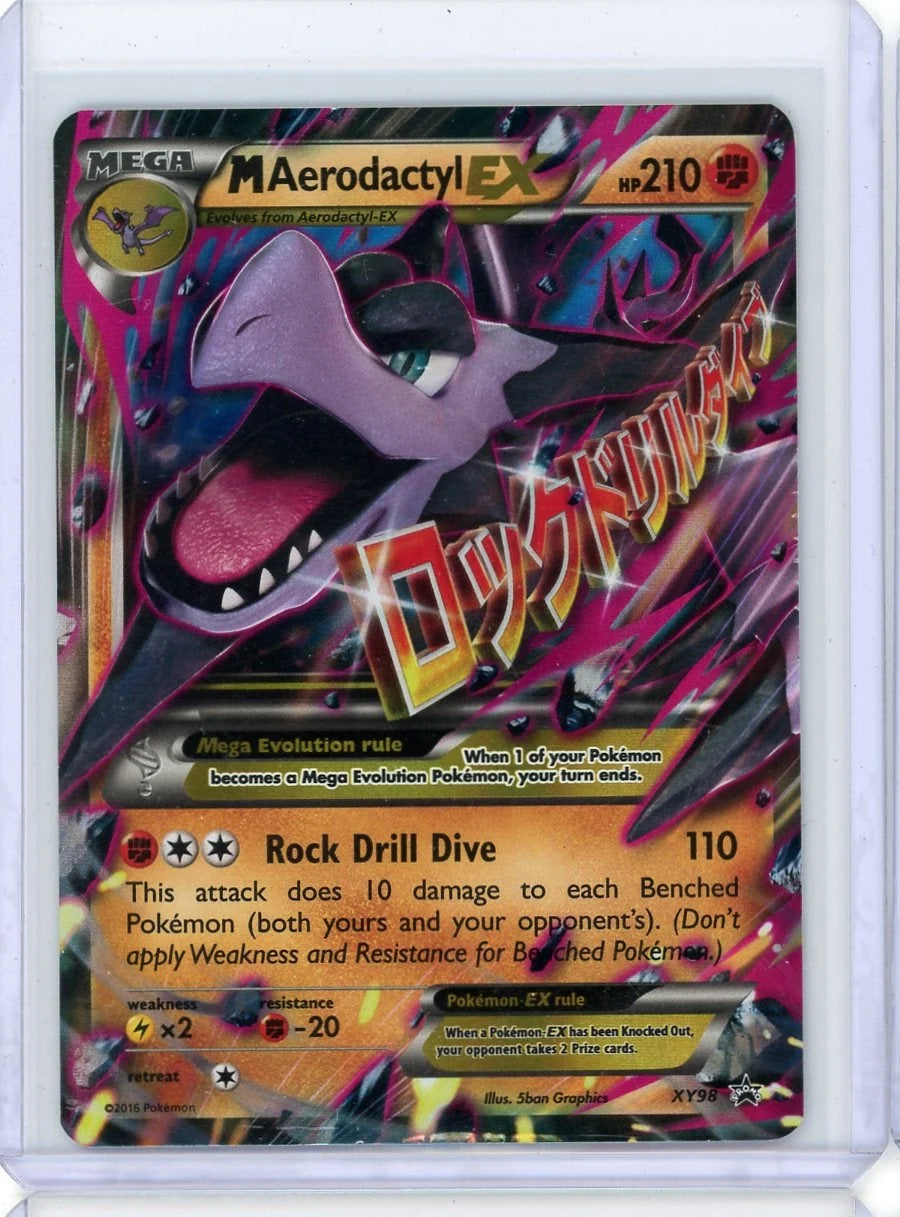 M Aerodactyl EX 2016 Pokemon Black Star Promo #XY98