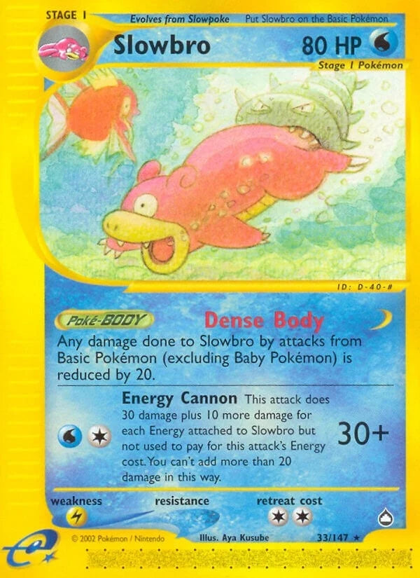 Slowbro (033/147) (Aquapolis) (AQ)